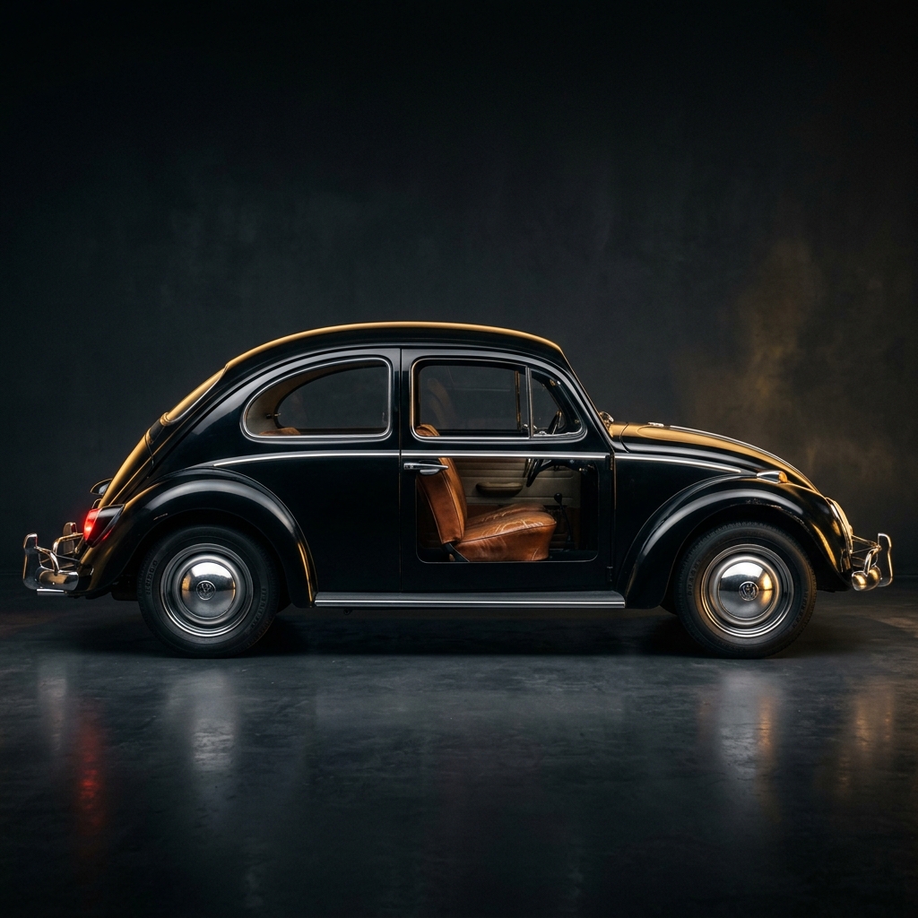 Klassischer luftgekühlter VW Käfer – Symbol der Aircooled-Leidenschaft